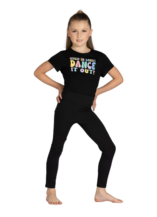 Kids When In Doubt, Dance It Out T-Shirt