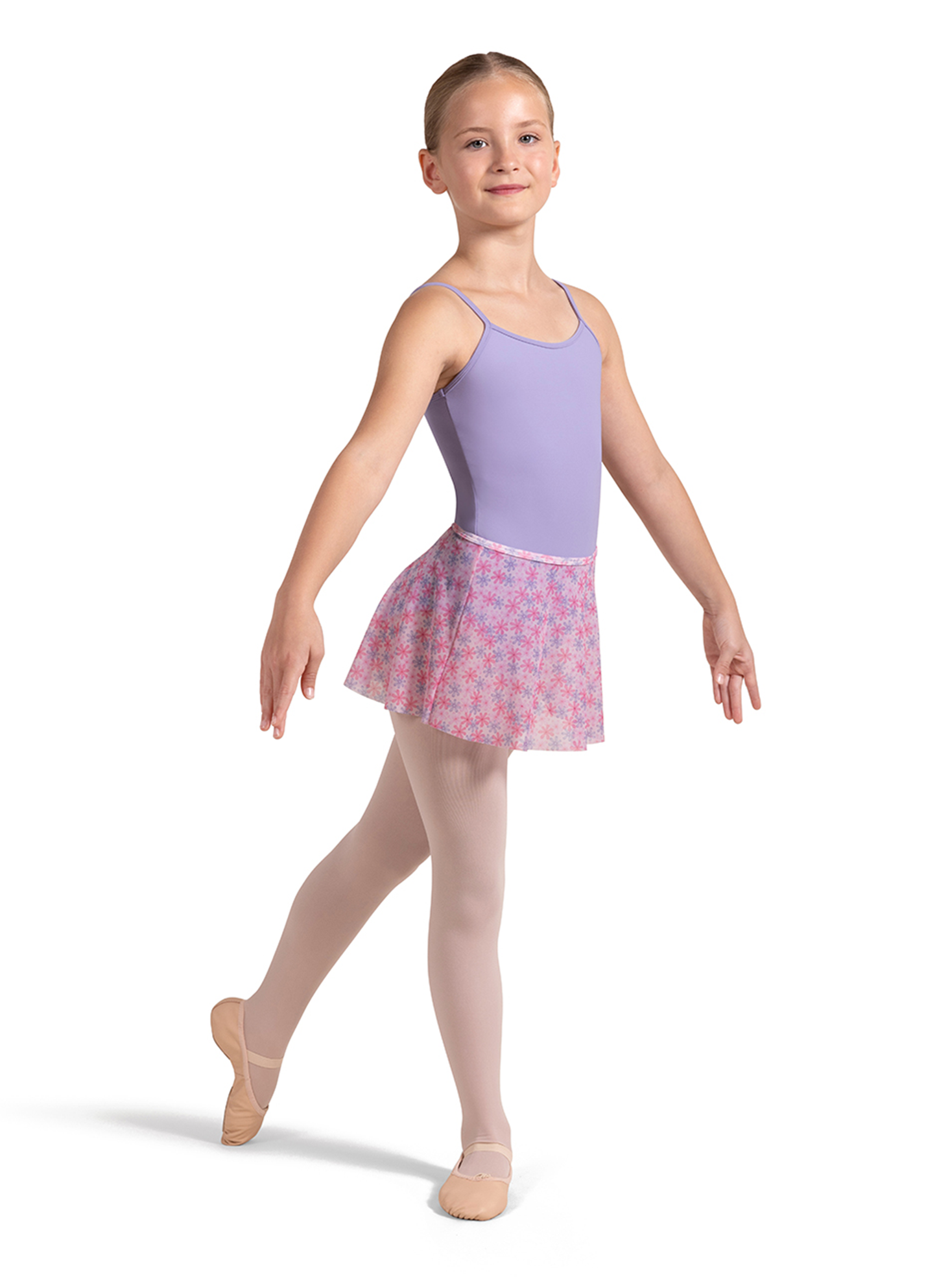 Bloch Kids Printed Pull On Skirt