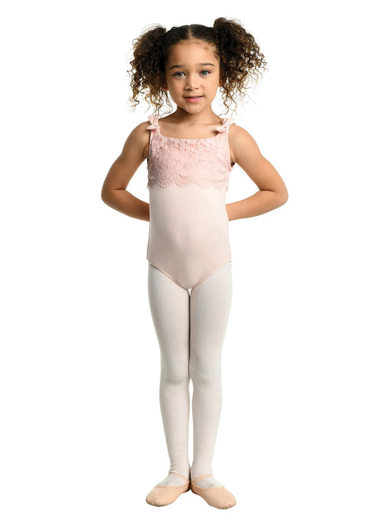 Danznmotion Kids Tank Lace & Bow Leotard