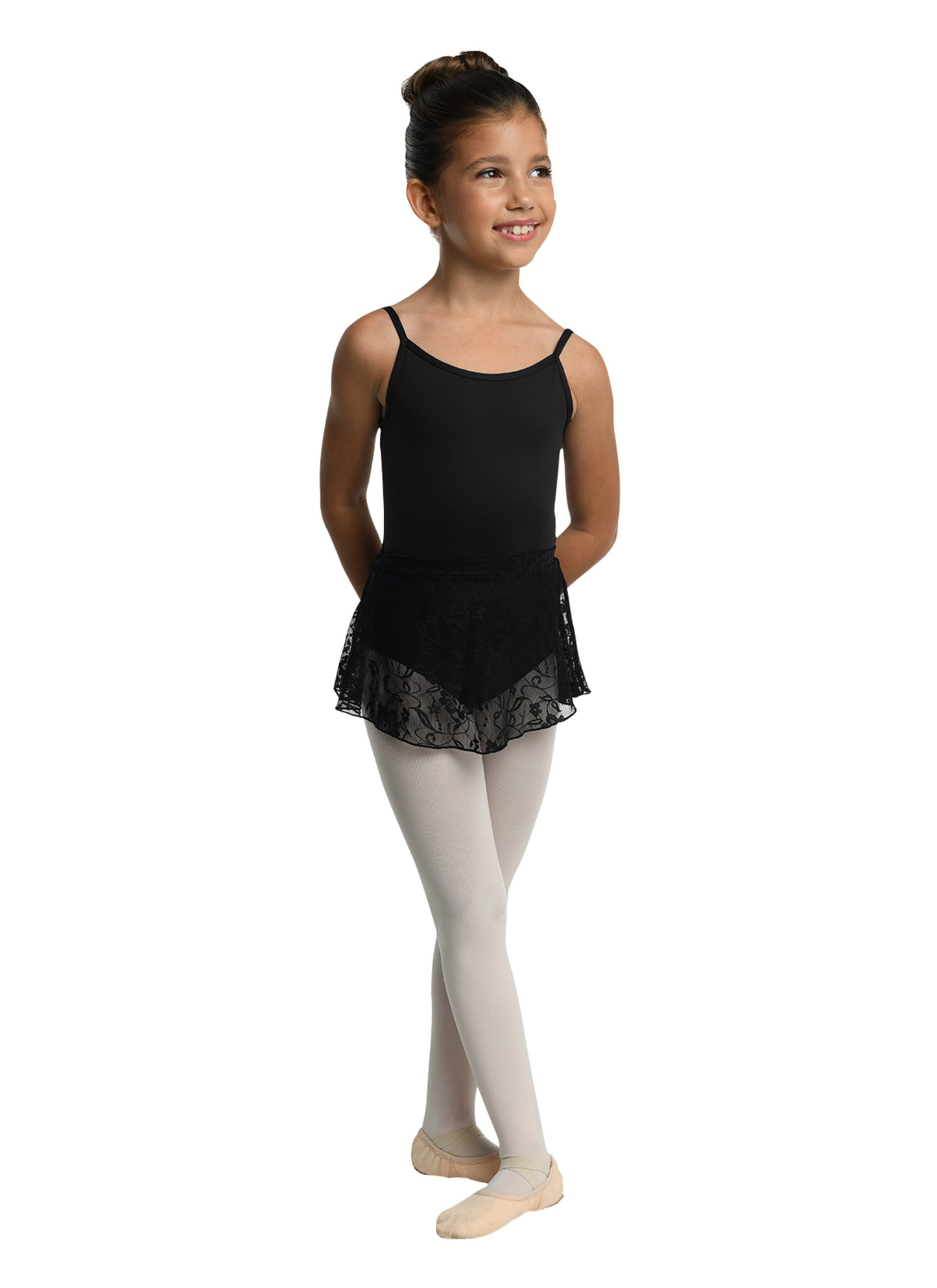 Danzmotion Kids Lace Pull On Skirt