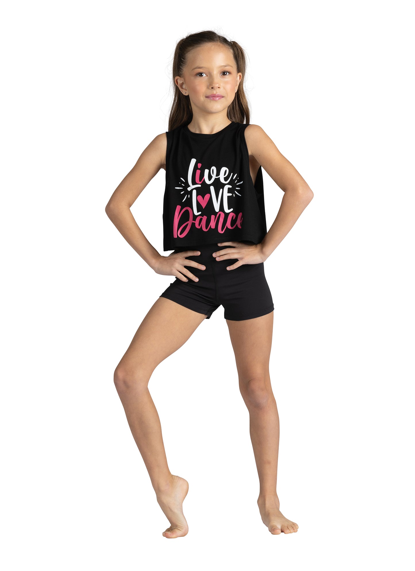 Kids Live, Love, Dance Tank Top