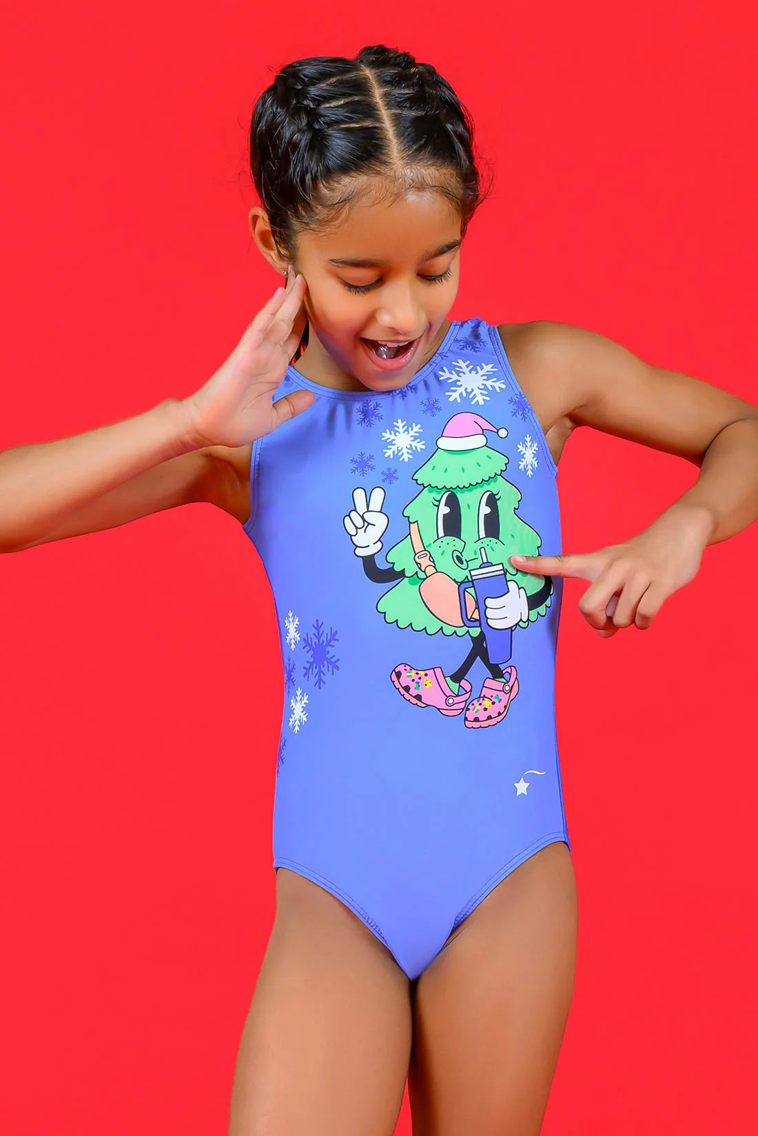 Destira Sleighin' It Leotard