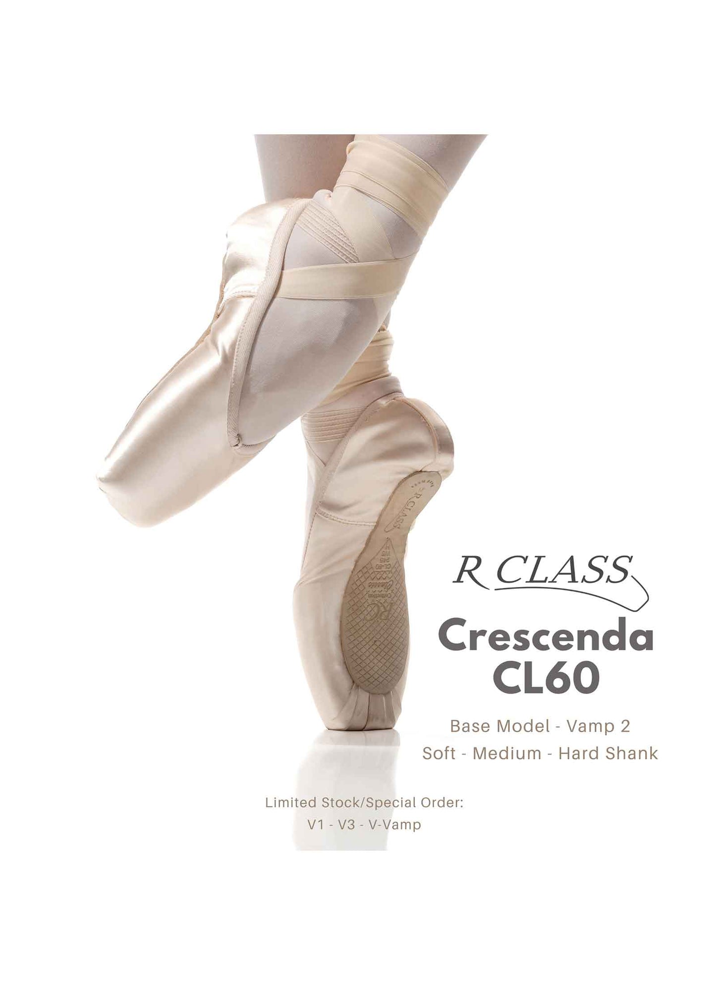 R-Class Crescenda RC60 Pointe Shoes