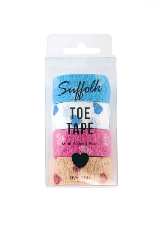 Suffolk Printed Toe Tape 4 Pack