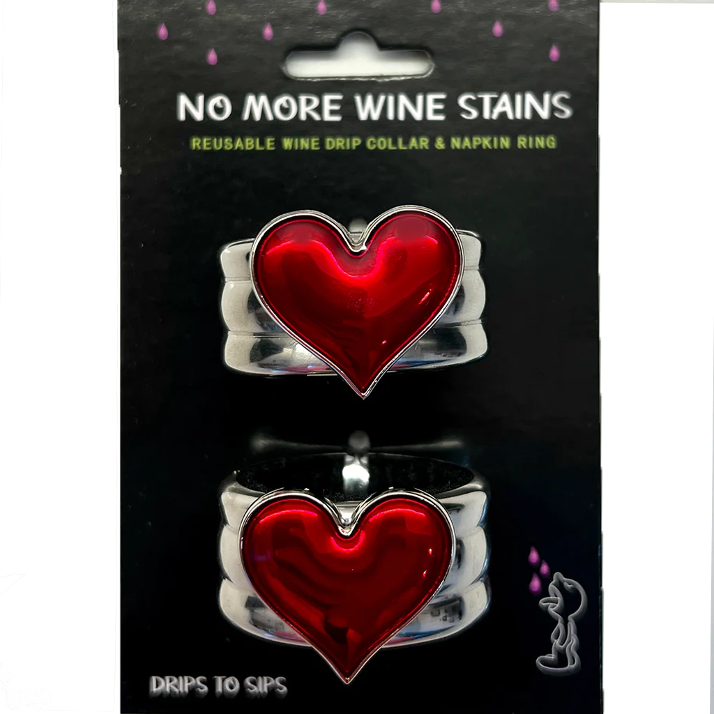 Decorative Wine Drip Collars - For The Moms!