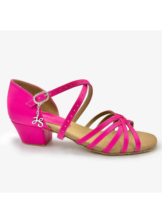 Lacey Schwimmer Pink Ballroom Shoes 1 1/4" Heel