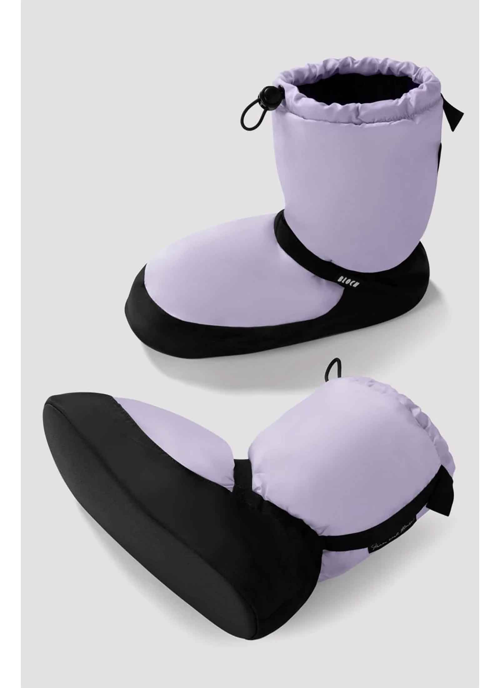 Bloch Warm Up Pointe Shoe Boots Bloch Metallic Pink Warmup Booties
