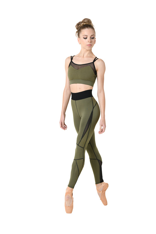 High Waisted Detailed Leggings