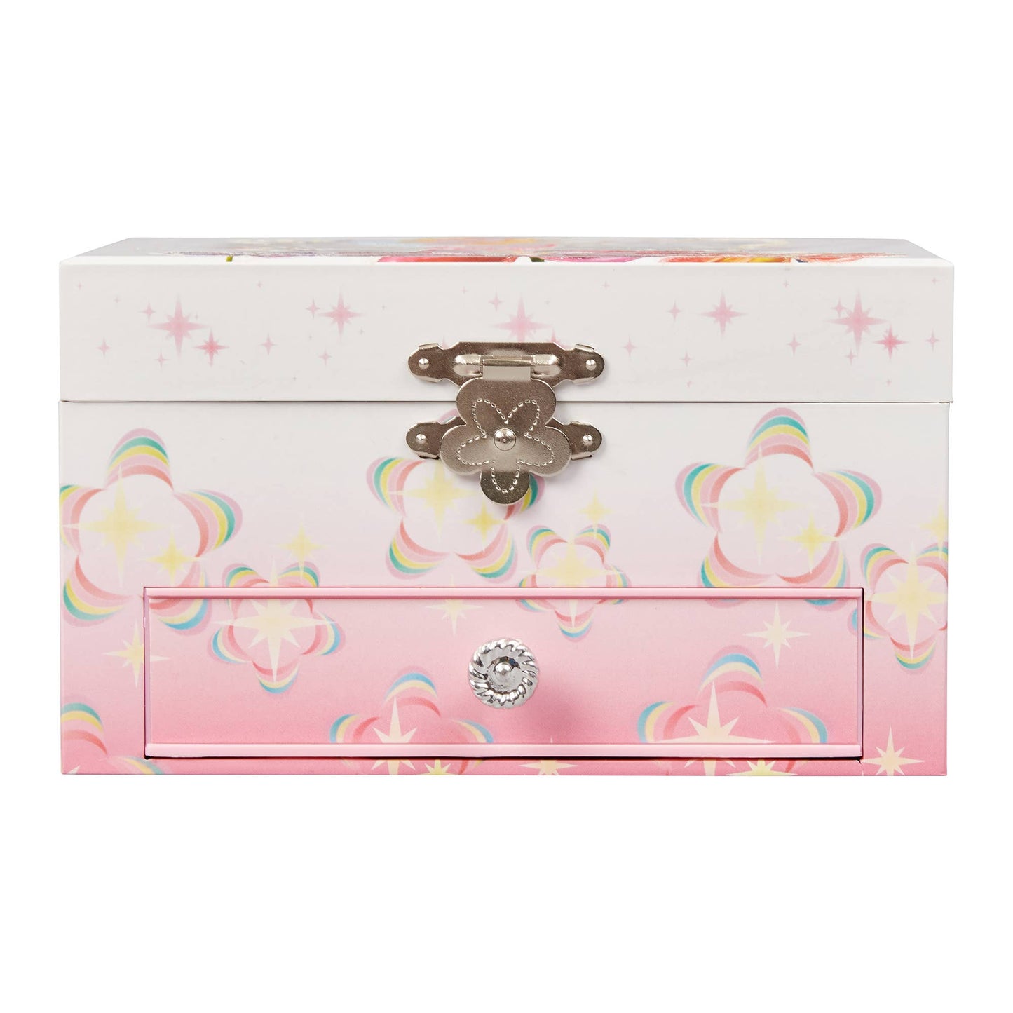 Mele and Co Ashley Girls Musical Fairy Jewelry Box: White/pink / Girls Musical Fairy Jewelry Box / Swan Lake