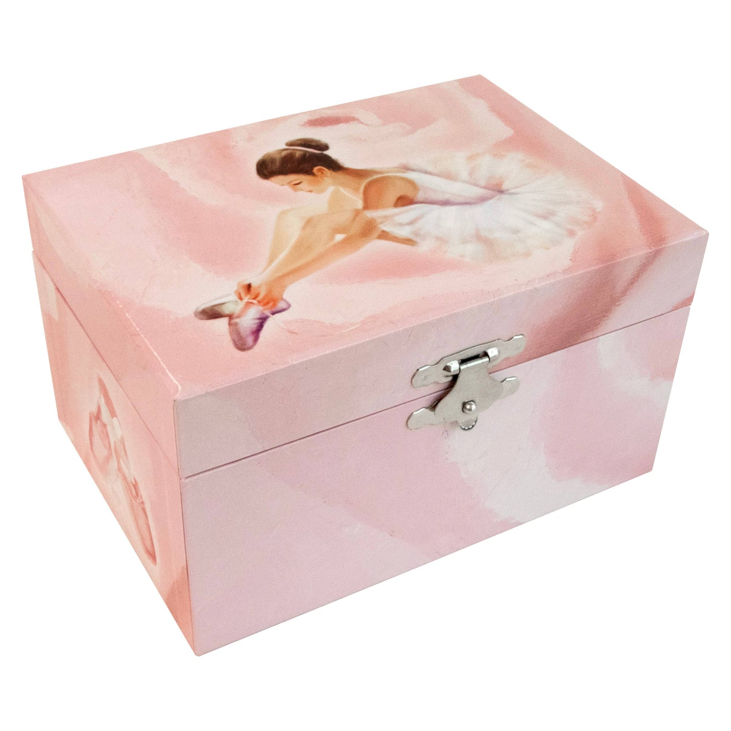 Mele and Co Casey Girl's Musical Ballerina Jewelry Box: Girls Musical Ballerina Jewelry Box / Waltz of the Flowers / Large
