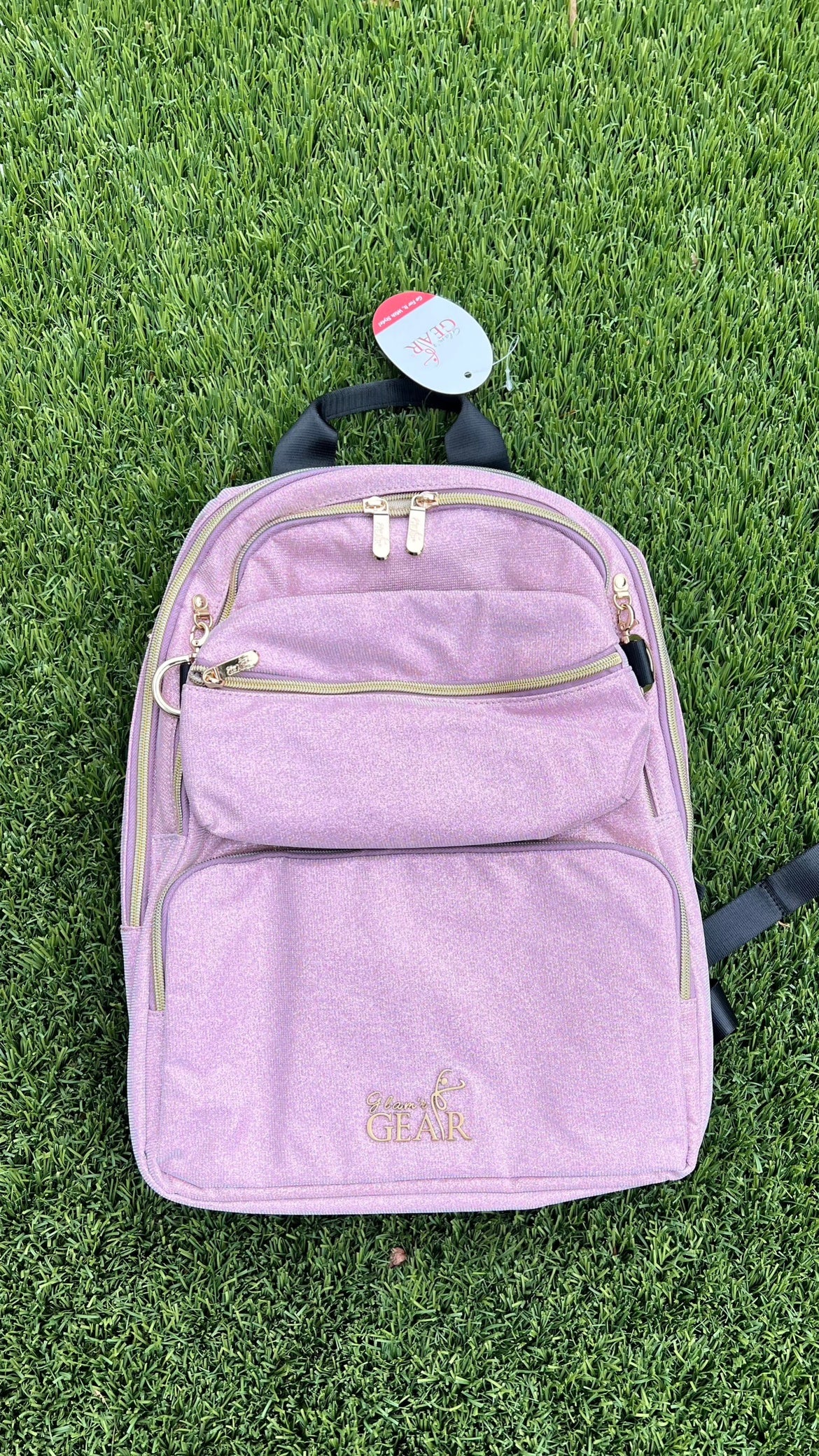 Glam R Gear White Glam'r Gear Backpack – On Pointe Dancewear