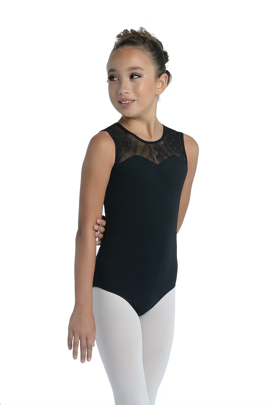 Kids Tank Sequin Leotard 