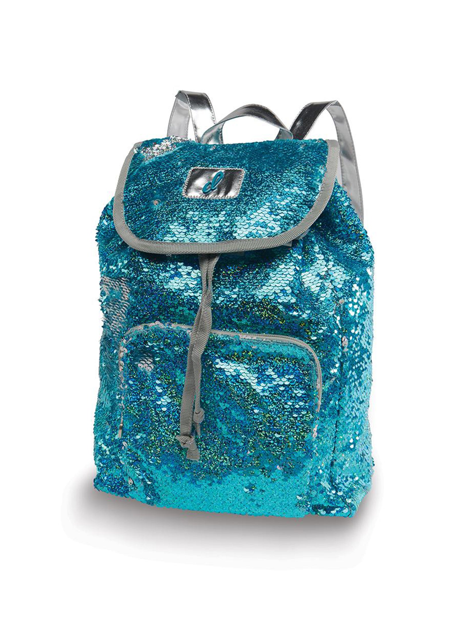 Blue Sequin Dance Backpack 