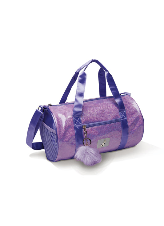 Lavender Shimmer Roll Bag