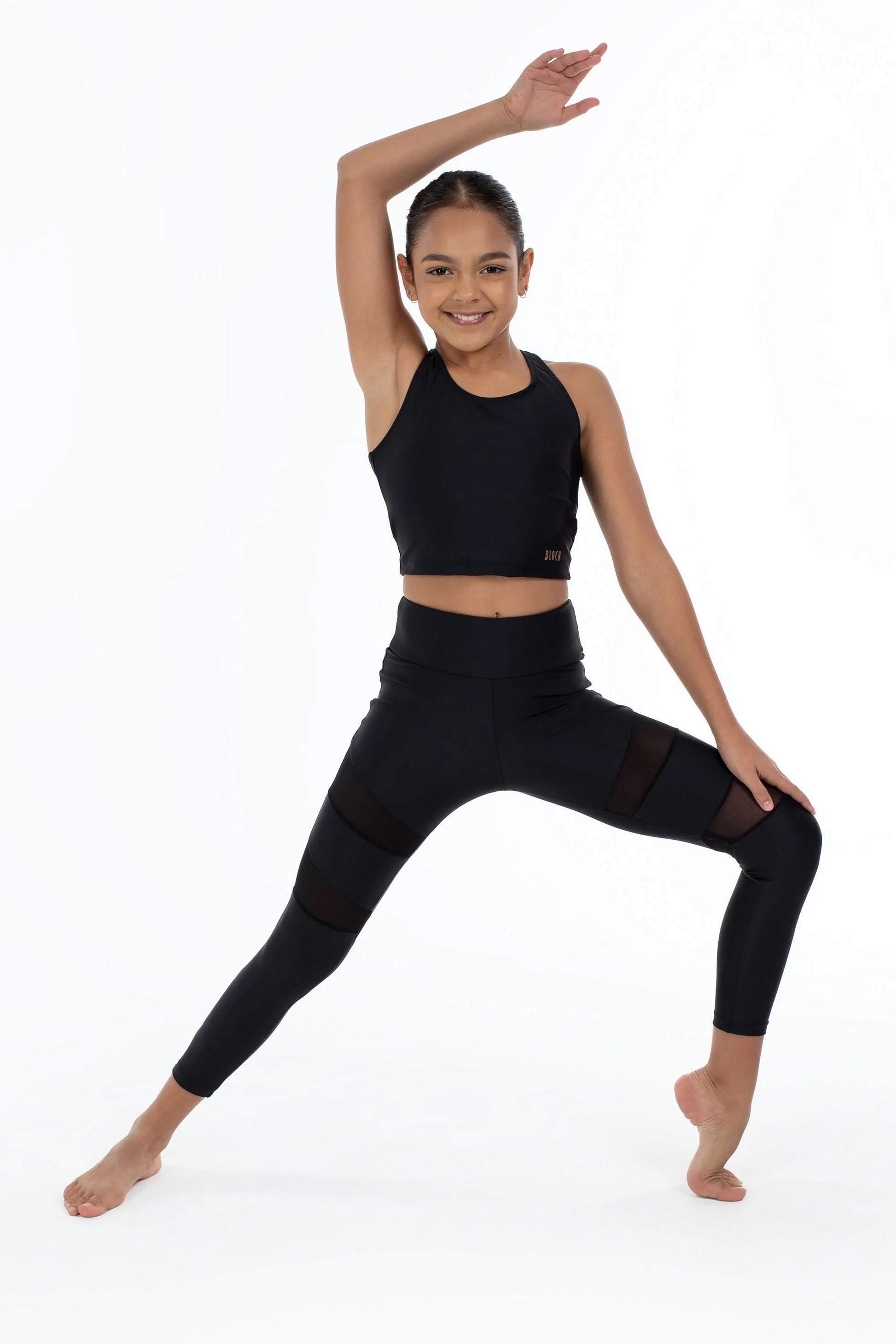 Kids Bloch X Flo Active 7/8 Leggings – On Pointe Dancewear