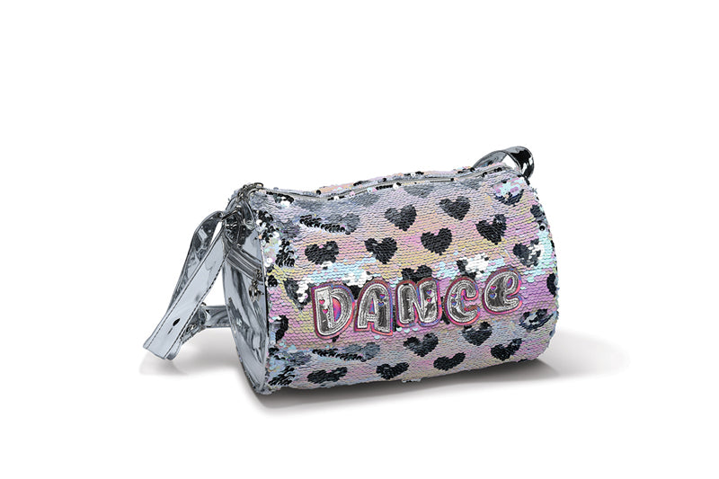 Hearts Pearlescent Roll Bag